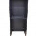 FixtureDisplays® Black MDF Wood Podium Church Pulpit School Lectern Conference Debate Stand 23X12X44