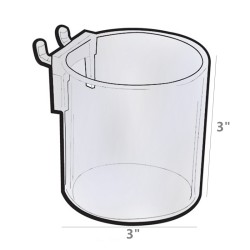 FixtureDisplays® Acrylic Cup Display - 3