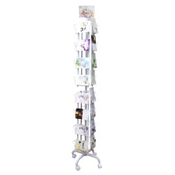 FixtureDisplays 32 Adjustable Pockets Display Rack 5x7 7x5 up to 8.5