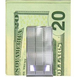 MC065 Money Clip In Silver Euro Size & Design103066