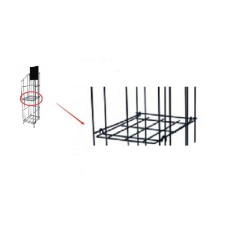 FixtureDisplays® Shelf for Bulk Newspaper Magazine Metal Wire Rack Stand 1112-912SHELF