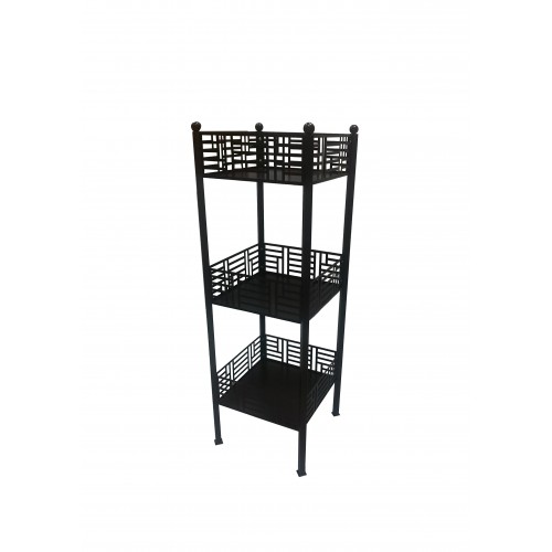 FixtureDisplays® 4 Tier Basket Stand 11979