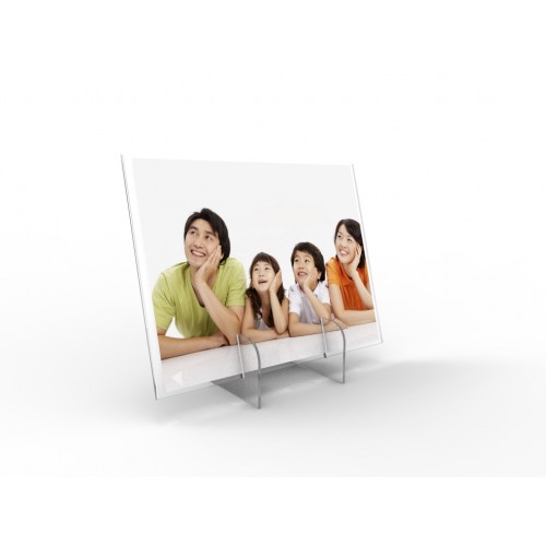 FixtureDisplays® Clear Acrylic Literature Tabletop Holder Display 10372+12065