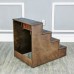 FixtureDisplays® Deluxe Wood Pet Stairs Pet- Dog /Cat 4 Steps/Stairs To Access Bed, Sofa, Step Ladder 22