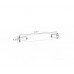 FixtureDisplays® Clear Acrylic Plexiglass Rods Standoff set of 3 Rods 72MM Long 10MM Diameter 13134