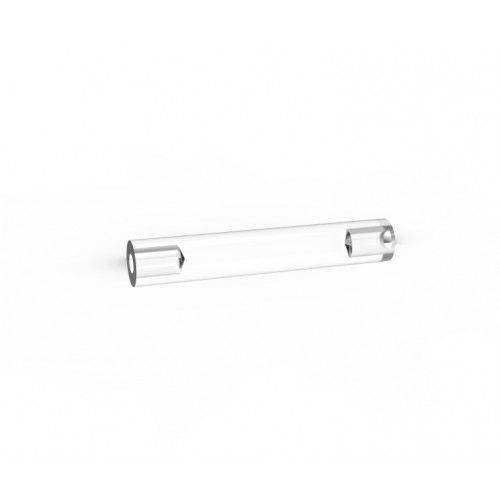 FixtureDisplays® Clear Acrylic Plexiglass Rods Standoff set of 3 Rods 72MM Long 10MM Diameter 13134