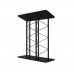 FixtureDisplays® Metal Truss Podium Double Width Modern Design 13137