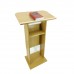 FixtureDisplays® Wood (MDF) Podium Pulpit Lectern Reception 14302