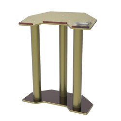 FixtureDisplays® Trinity Podium Lectern Pulpit 14314