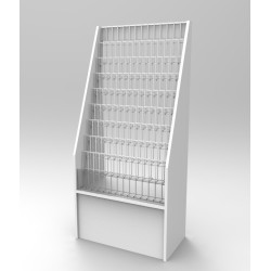 FixtureDisplays® Literature Rack Brochure holder leaflet coupon stand 1453-WHITE