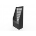 FixtureDisplays® Literature Rack Brochure holder leaflet coupon stand greeting card rack 1453-BLK