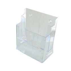 FixtureDisplays® Two Tier Leaflet Holder 8.5x11