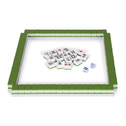 FixtureDisplasy Chinese Mahjong Set Authentic Chinese No Numeric Code 1.6