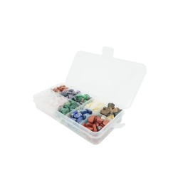 FixtureDisplays® Crystal Quart Box 5 X 2.5 X 1