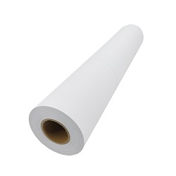 FixtureDisplays® 2' X 98' Inject Paper Roll Self Adhesive Photo Paper Peel And Stick Matte Printable Adhesive Paper Roll 24 Inch x 1180 Inch Inkjet 15321-2X98'