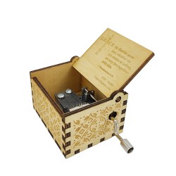 FixtureDisplays® Music Box - Amazing Grace 3 3/8 X 2 X 1 5/8