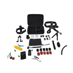 FixtureDisplays® Action Camera Accessory Kit Compatible With Gopro Hero 9 8 Max 7 6 5 4 Black Gopro 2018 Session Fusion Silver White Insta360 Dji Akaso Apeman Campark Sjcam Action Camera Product Weight 2.5 Lbs 15408