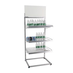 Beverage Rack Metal Rack Bakery Rack Confectionary Display Stand 15602