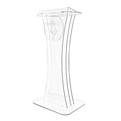 Clear Acrylic Lucite Podium Pulpit Lectern 1803-1+12152