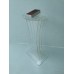 FixtureDisplays® Podium, Clear Ghost Acrylic, Pulpit, Lectern - 1803-1 Easy Assembly Required