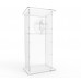 FixtureDisplays® Clear Acrylic Lucite Podium Pulpit Lectern 45