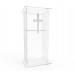 FixtureDisplays® Clear Acrylic Lucite Podium Pulpit Lectern 45