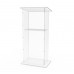 FixtureDisplays® Podium, Plexiglass Acrylic Clear Lectern Pulpit 45