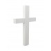 FixtureDisplays® Premium Metal & Acrylic Cross LED Lighted Cross, Christian Lighted Church Sign, Perfect for Indoors & Outdoors 18101-WHITE