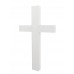 FixtureDisplays® Premium Metal & Acrylic Cross LED Lighted Cross, Christian Lighted Church Sign, Perfect for Indoors & Outdoors 18101-WHITE