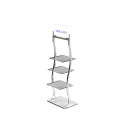 FixtureDisplays® Retail Display Rack Shelves Floor Stand Clothing Health Beauty Products Display 19420