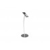 FixtureDisplays® iPad Podium Stand, Locking Enclosure, Ledge for Speaker's Notes, Power Cable - Silver 19614