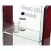 FixtureDisplays® Wood Acrylic Podium Church Pulpit, Clear Plexiglass 24X18X45