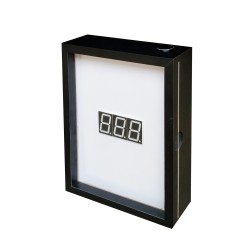 FixtureDisplays® 3-Digit Counter LED Display Box Branding Marketing Box Sales Event Sport Counter 21429-1