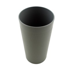 CUP, TWIST TIE, 13 OZ GRAY